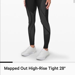 COPY - NWT Mapped Out High Rise Tight